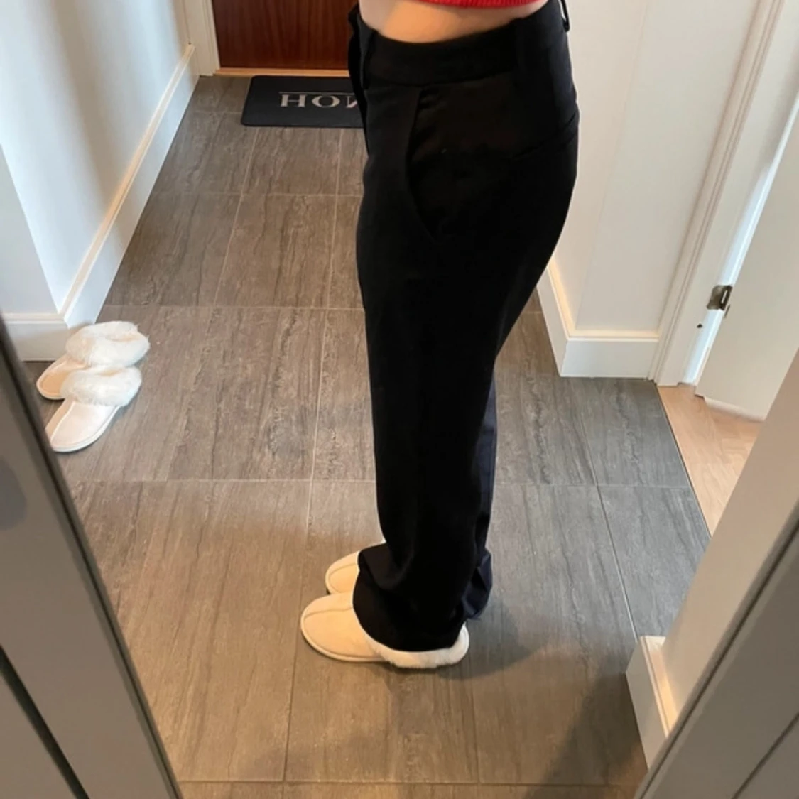 Svarta kostymbyxor - 1