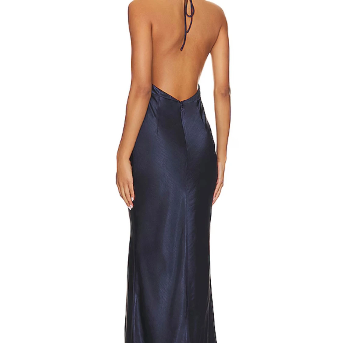 Mörkblå långklänning från Runaway The Label - 1