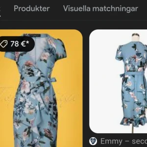 Blommig omlottklänning från Little Mistress - Säljer en vacker ljusblå omlottklänning från Little Mistress med ett blommigt mönster i olika färger. Klänningen har korta ärmar och ett knytband i midjan för en smickrande passform. Perfekt för somriga dagar!