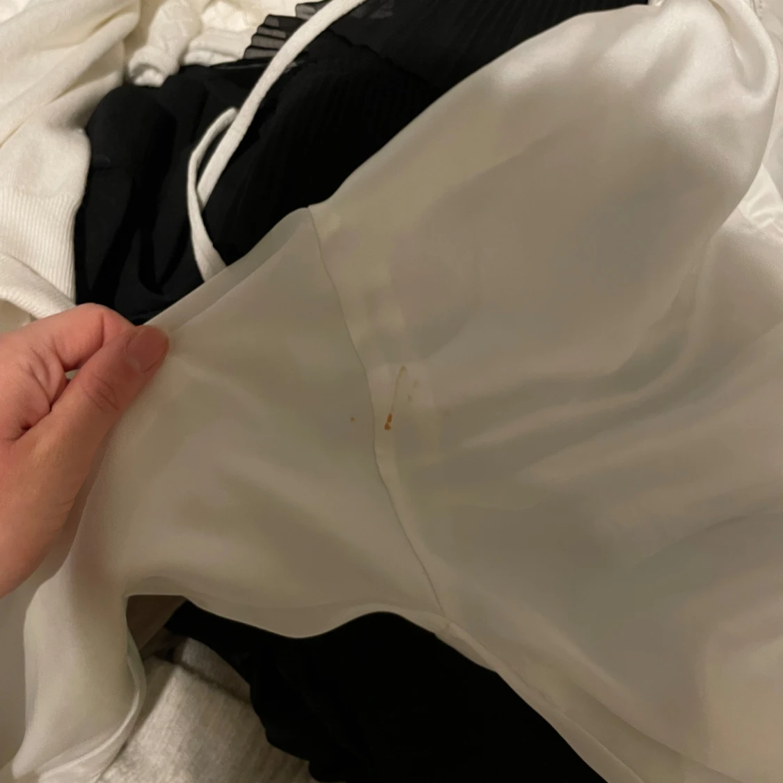 Vit omlottklänning - 2