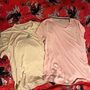 Tränings t-shirts - Det av 2 tränings t-shirt då de ej kommer till användning. Inte använda så mycket som jag kan minnas. Skulle kunna säga att de är i nyskick bortsig från att de är använda några få gånger. De är i L vilket jg personligen tycker är nice eftersom att det blir ovrsized. 1 st 100kr om du ej köper de tillsammans.