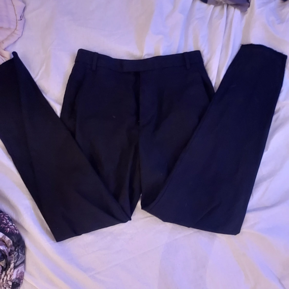 Svarta kostymbyxor från Lindex