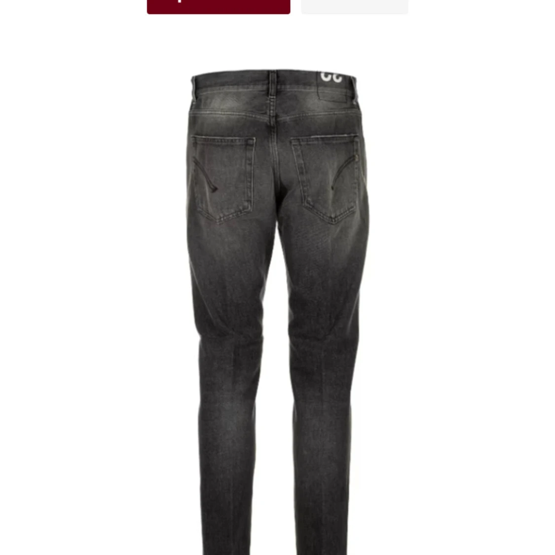 SÖKER LJUS SVARTA DONDUP JEANS 