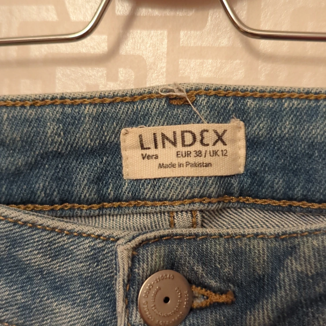 Blå jeans från Lindex - 91