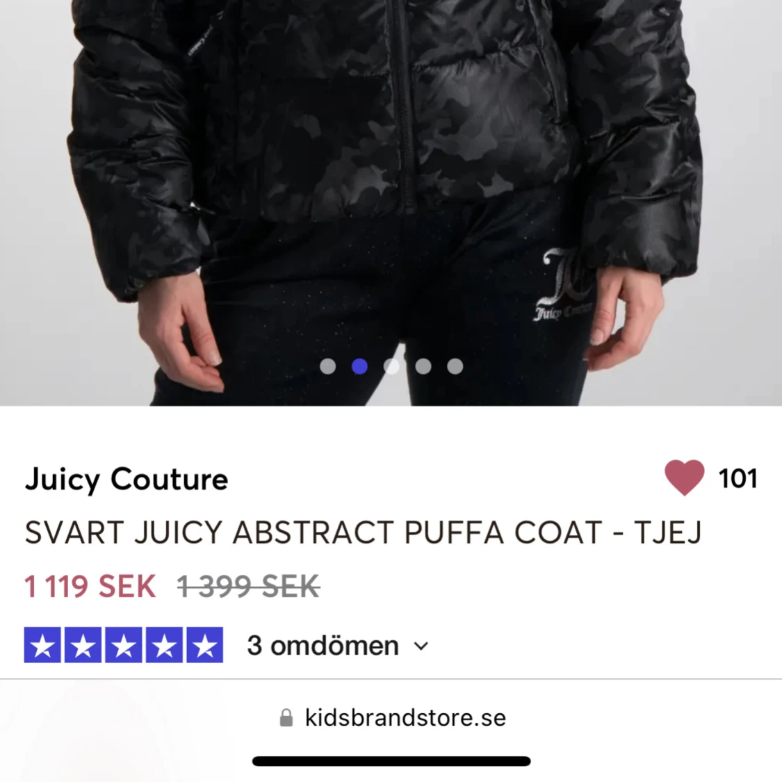 Juicy vinterjacka - 90