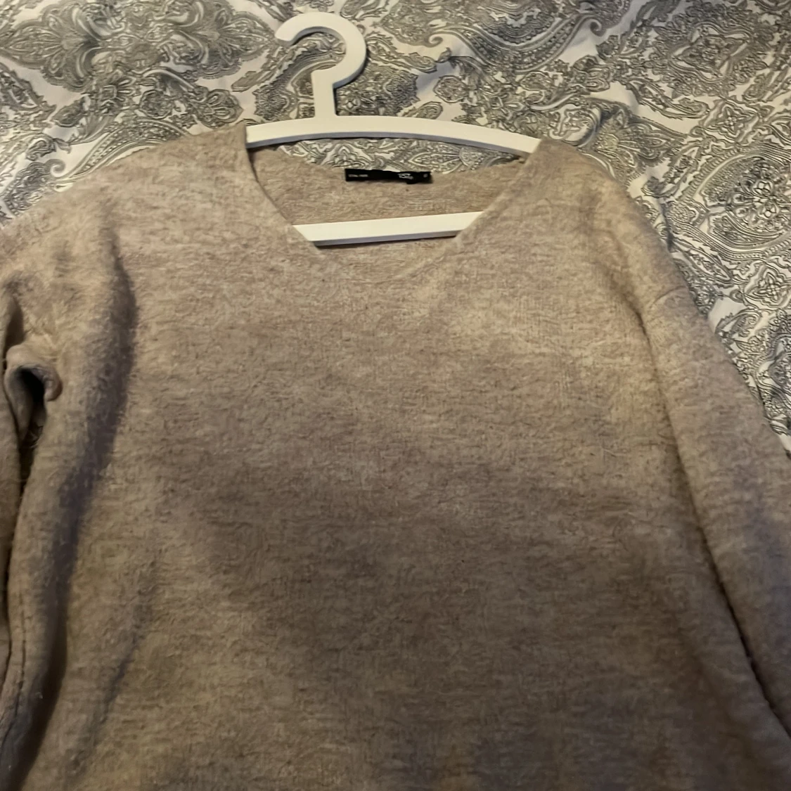 beige stickad tröja💕