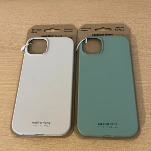 Mobilskal för iPhone 14 Plus  - Det går att köpa en eller båda! Materialet är hårt silikon! 150 för båda, 80 för en! 