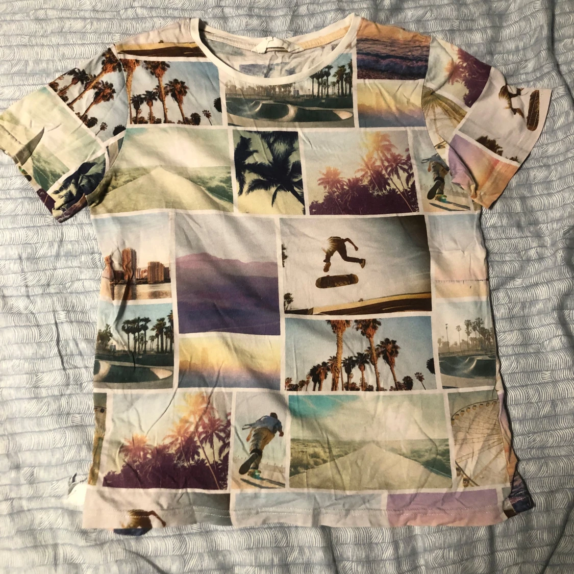 Flerfärgad t-shirt med fototryck från H&M