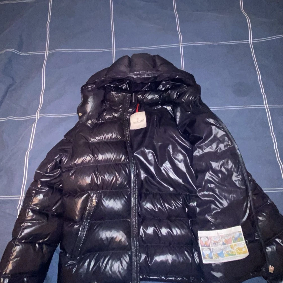 Mörkblå Moncler Maya - 2