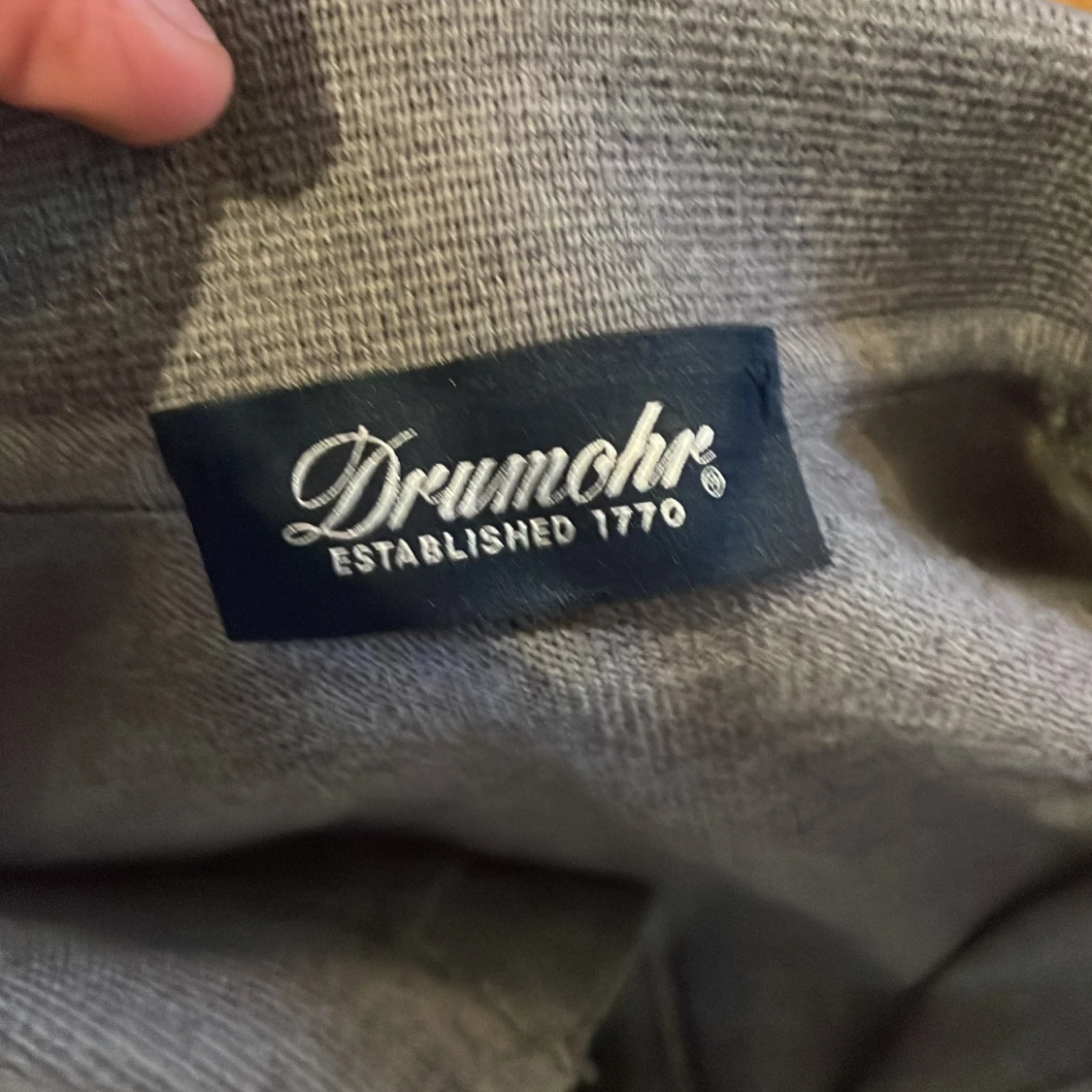 Grå tröja från Drumohr - 2