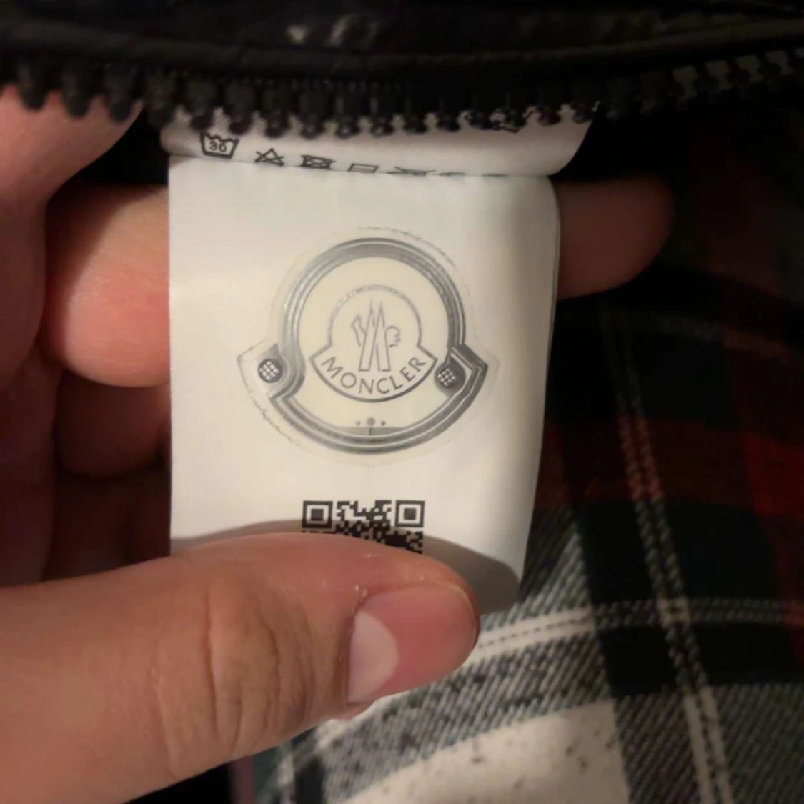 Svart moncler puffer väst med NFC - 90
