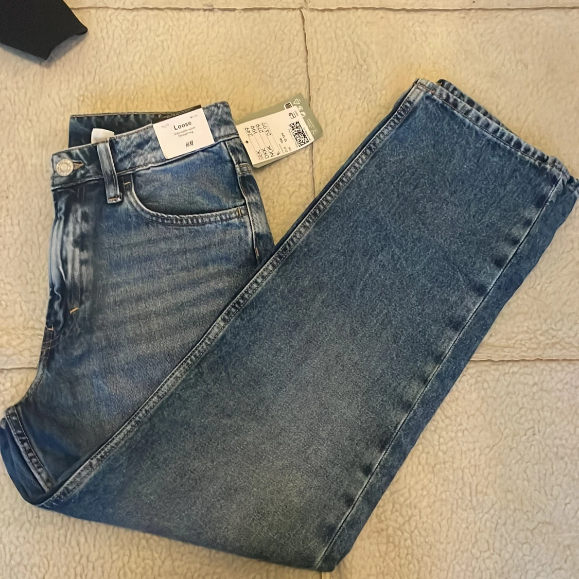 Blå jeans från H&M