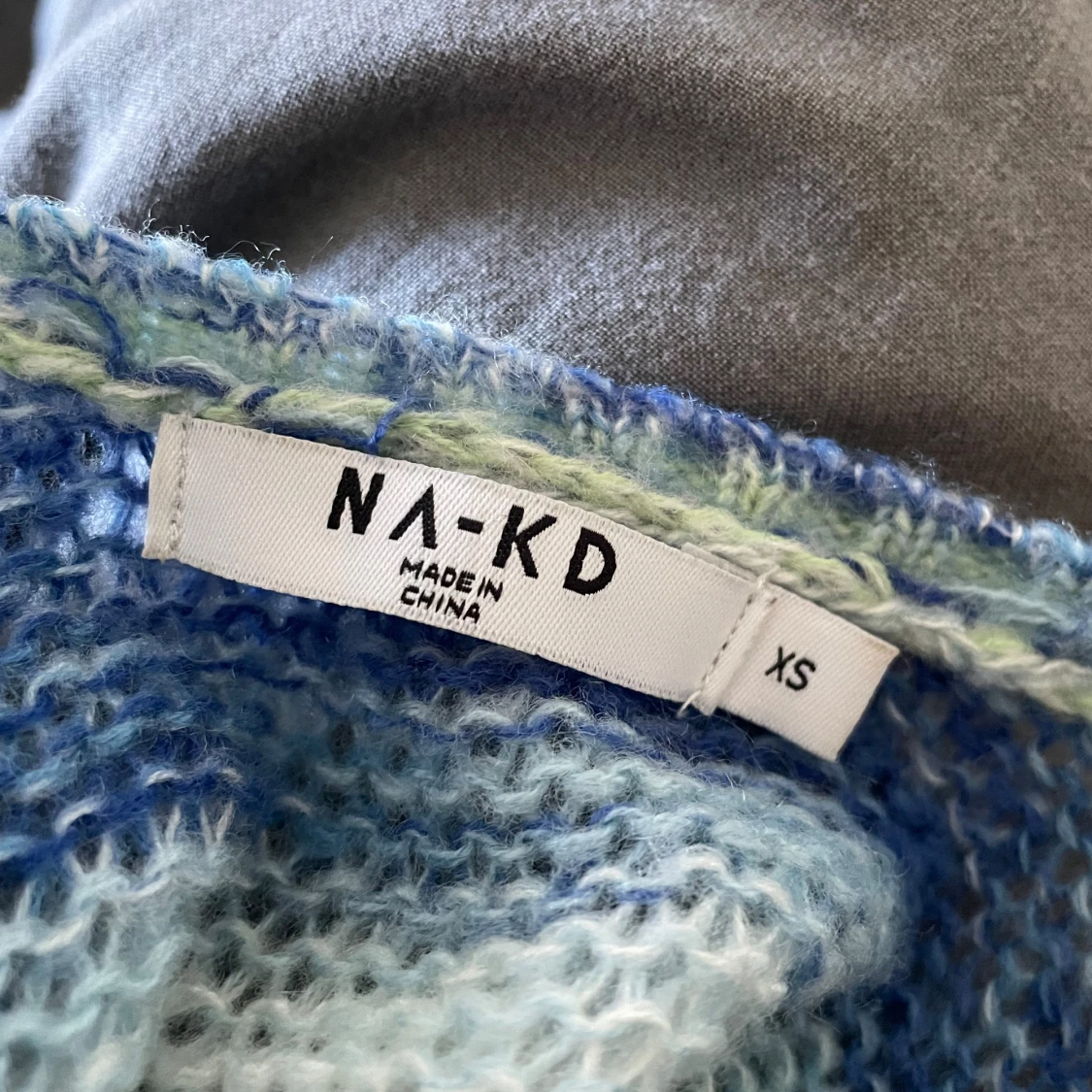 Stickad klänning  - 92