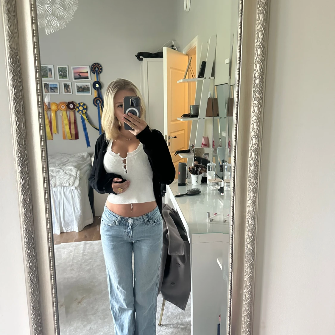 Lågmidjade jeans 