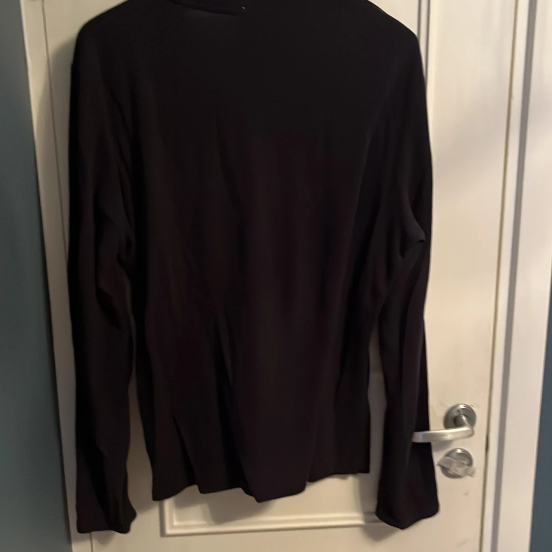 Svart NN07 stickad kofta - 90