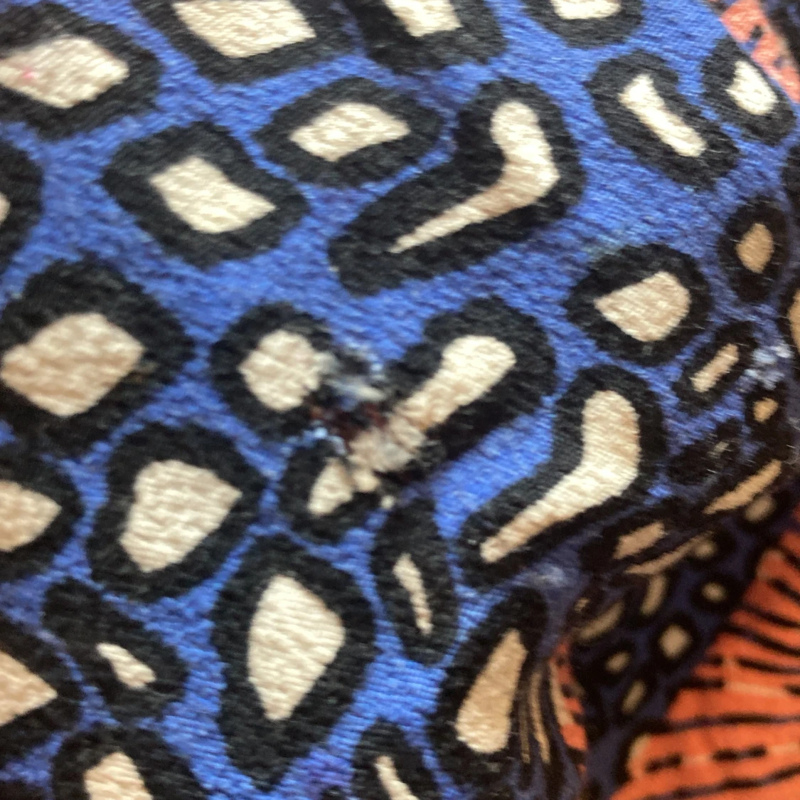 Blus med mönster - 91