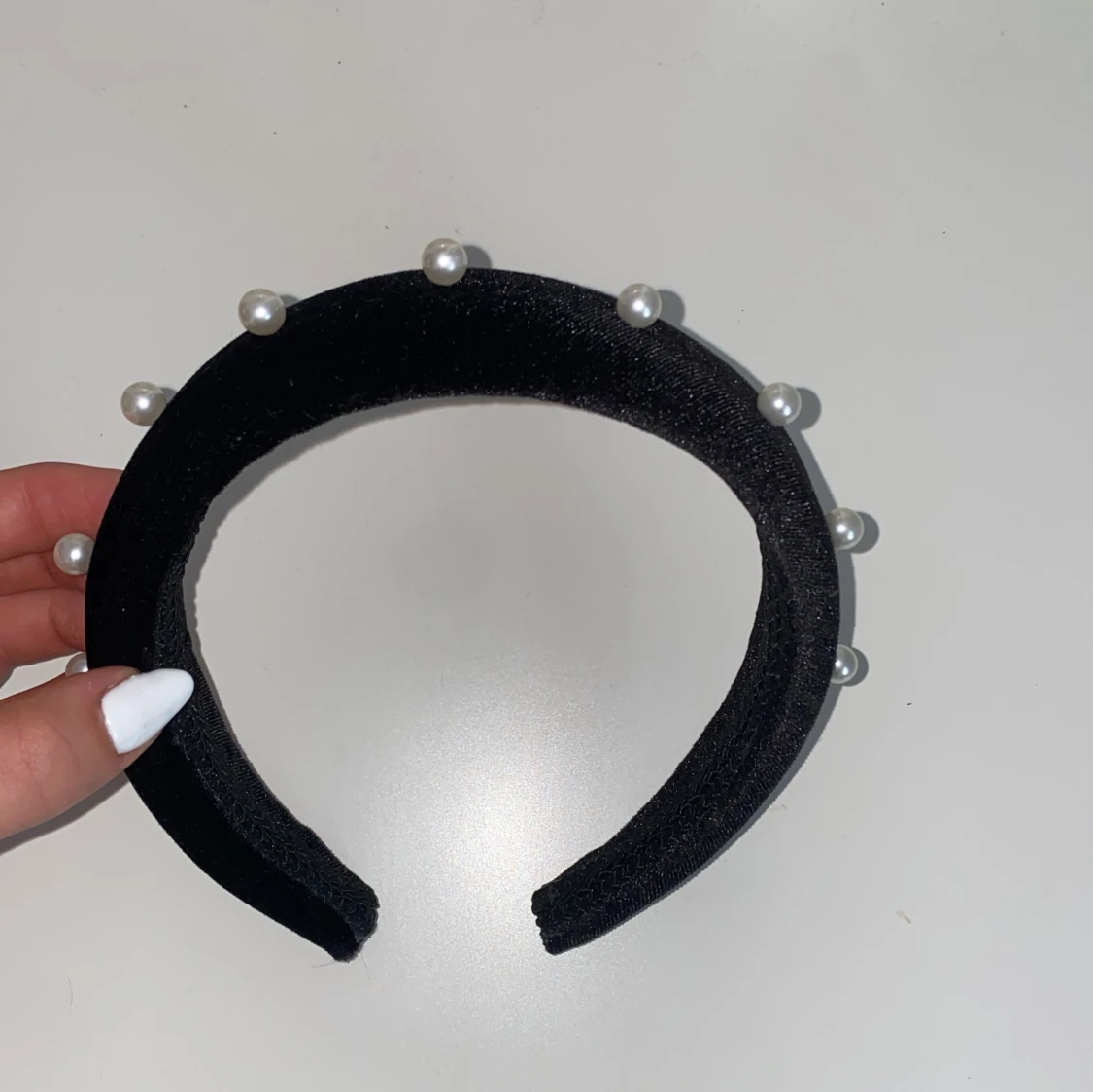 Diadem med pärlor på🫶 - 90