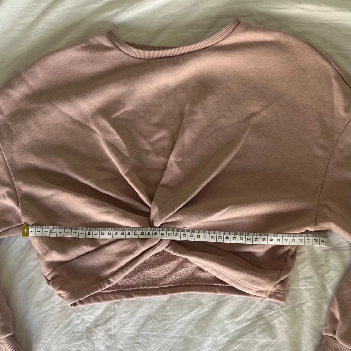 Rosa croppad sweatshirt  - 91