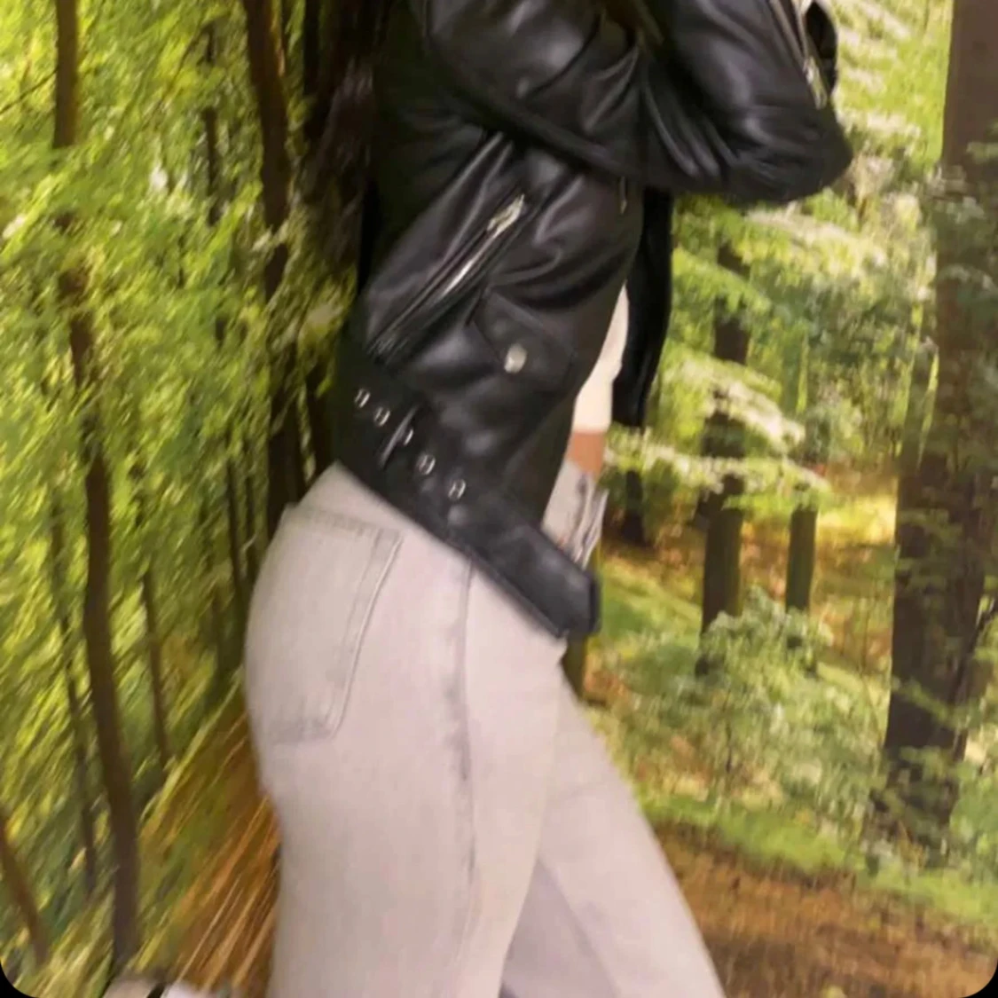 Midrise jeans från Gina 