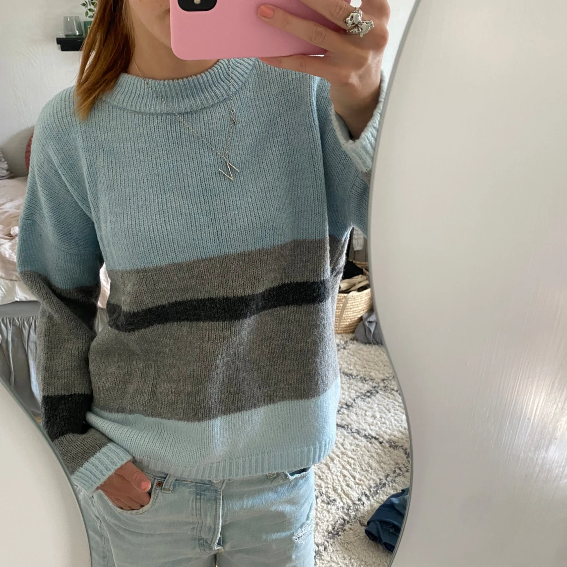 Stickad tröja  - 91