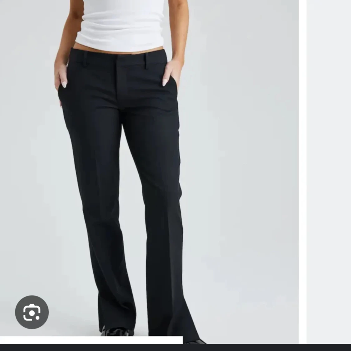 Svarta kostymbyxor - 90