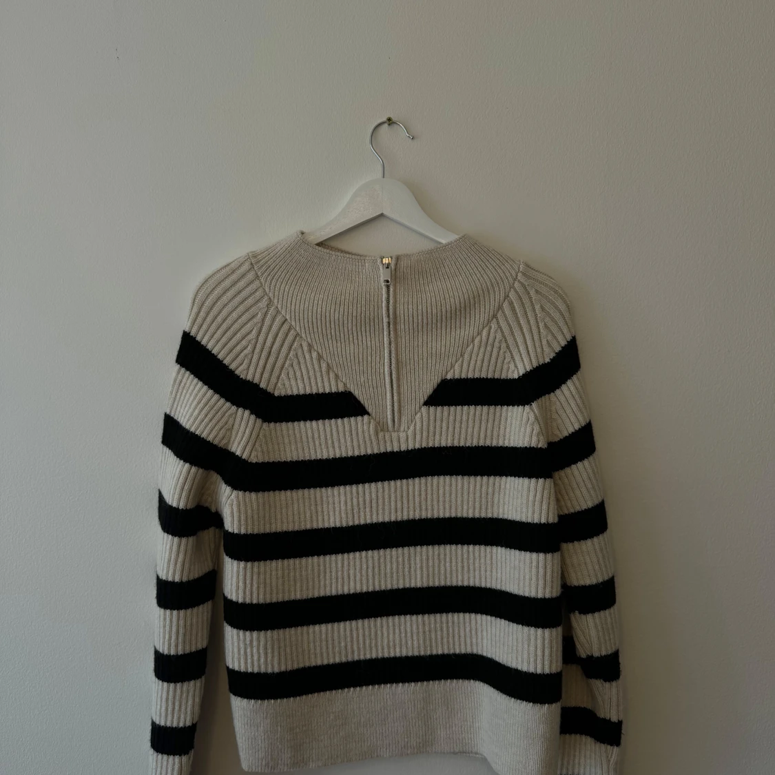 Randig stickad tröja från Zara