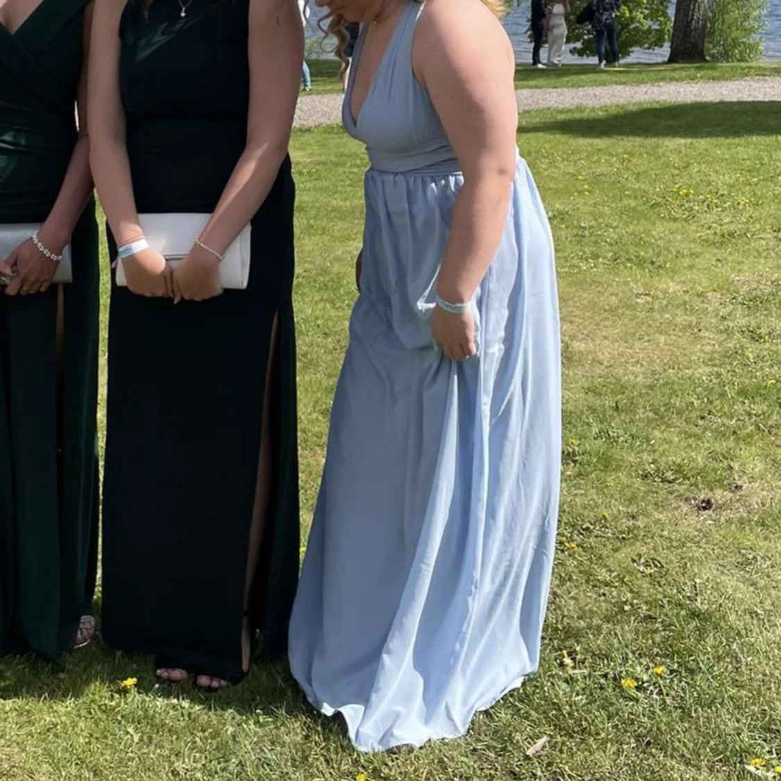 Blå balklänning  - 90