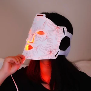 Infraredlight ansiktsmask! - Avslöja en jämnare, friskare hud med vår ISO-certifierade Infraröda LED-ljus ansiktsmask! Denna fantastiska mask förbättrar kollagenproduktionen, minskar rynkor och stramar åt huden för en fastare, mer strålande hy!