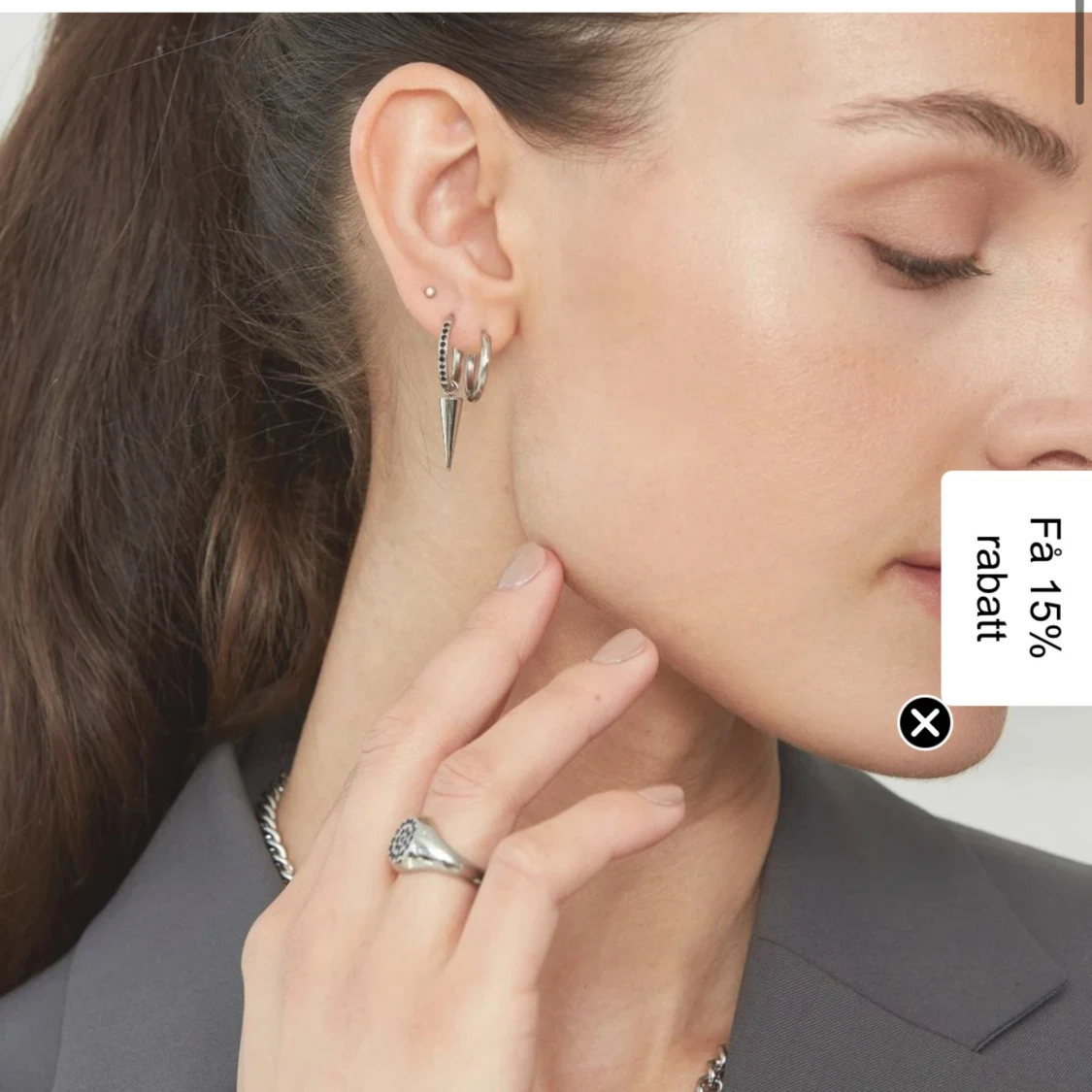 Edblad peak earring  - 90