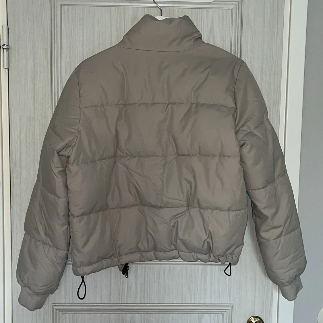 Beige pufferjacka från Object - 91