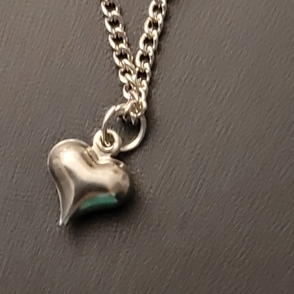  Helt nya Silverörhängen  925 med hjärta - 90