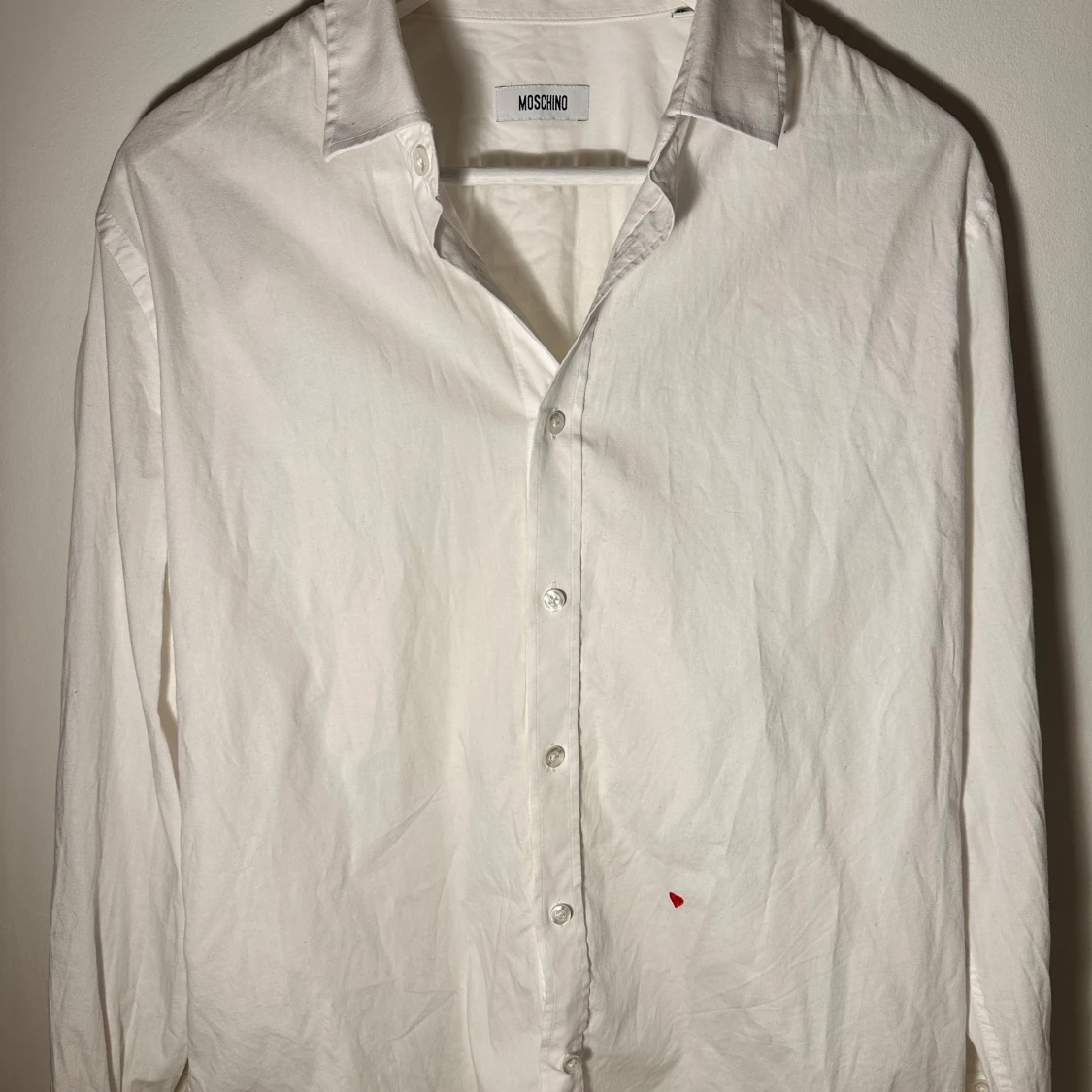 Vit skjorta från Moschino