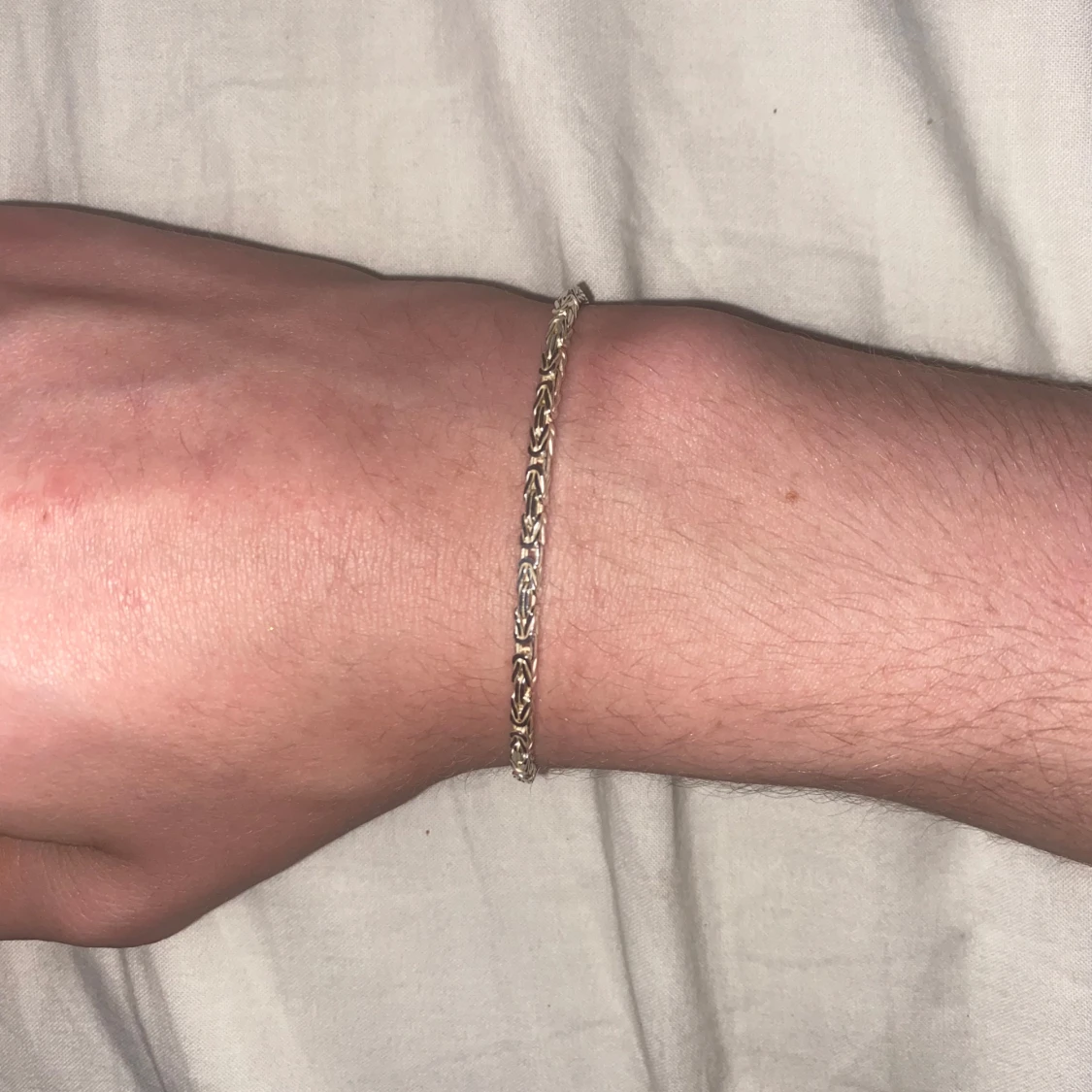 Äkta silver armband