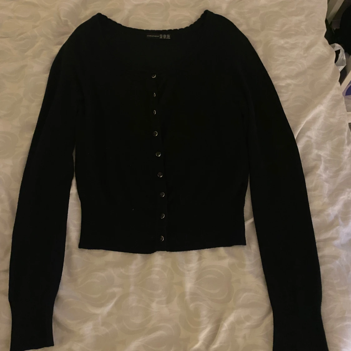 Svart kofta från Uniqlo