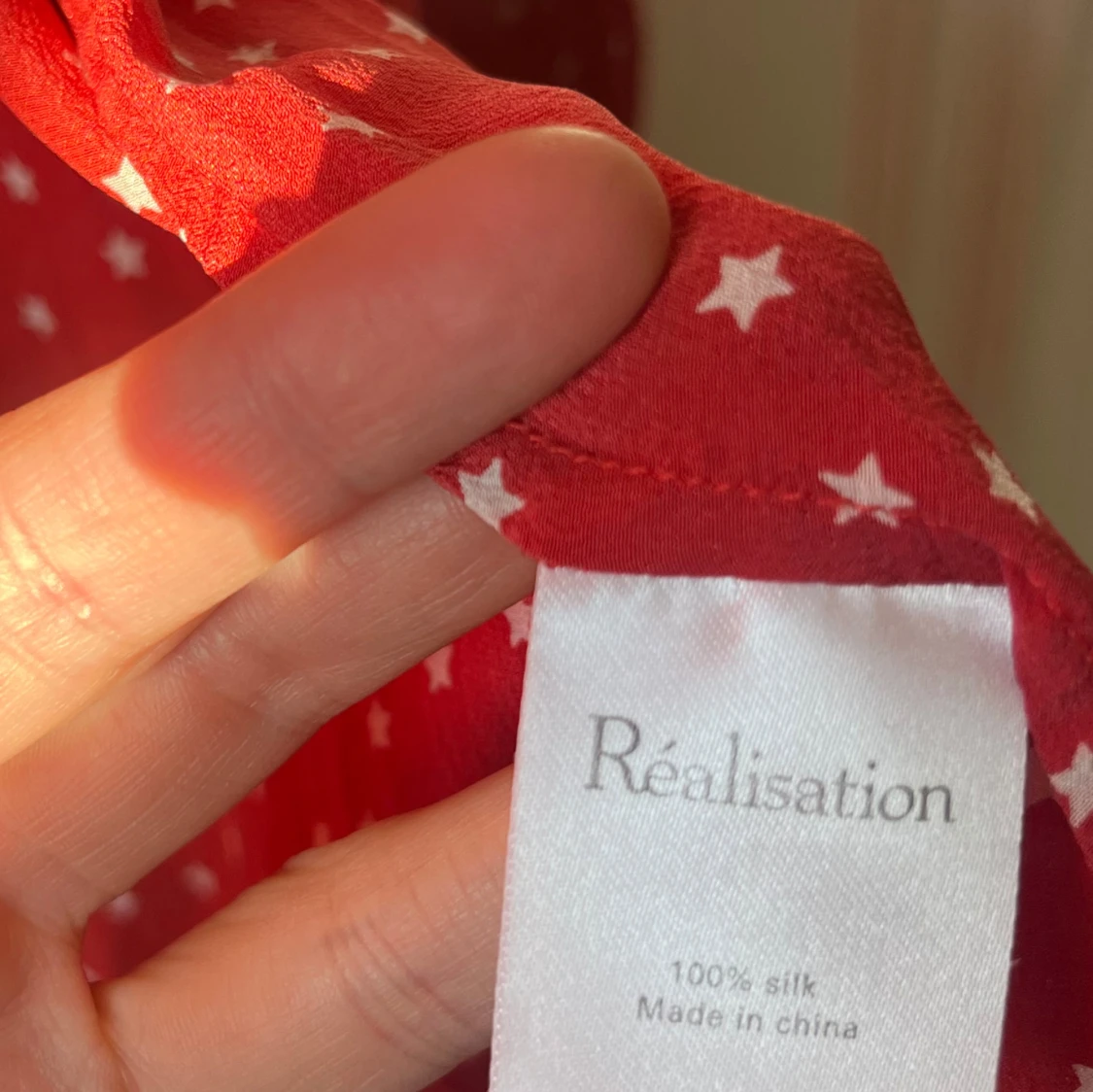 Realisation Par Klänning Röd - 92