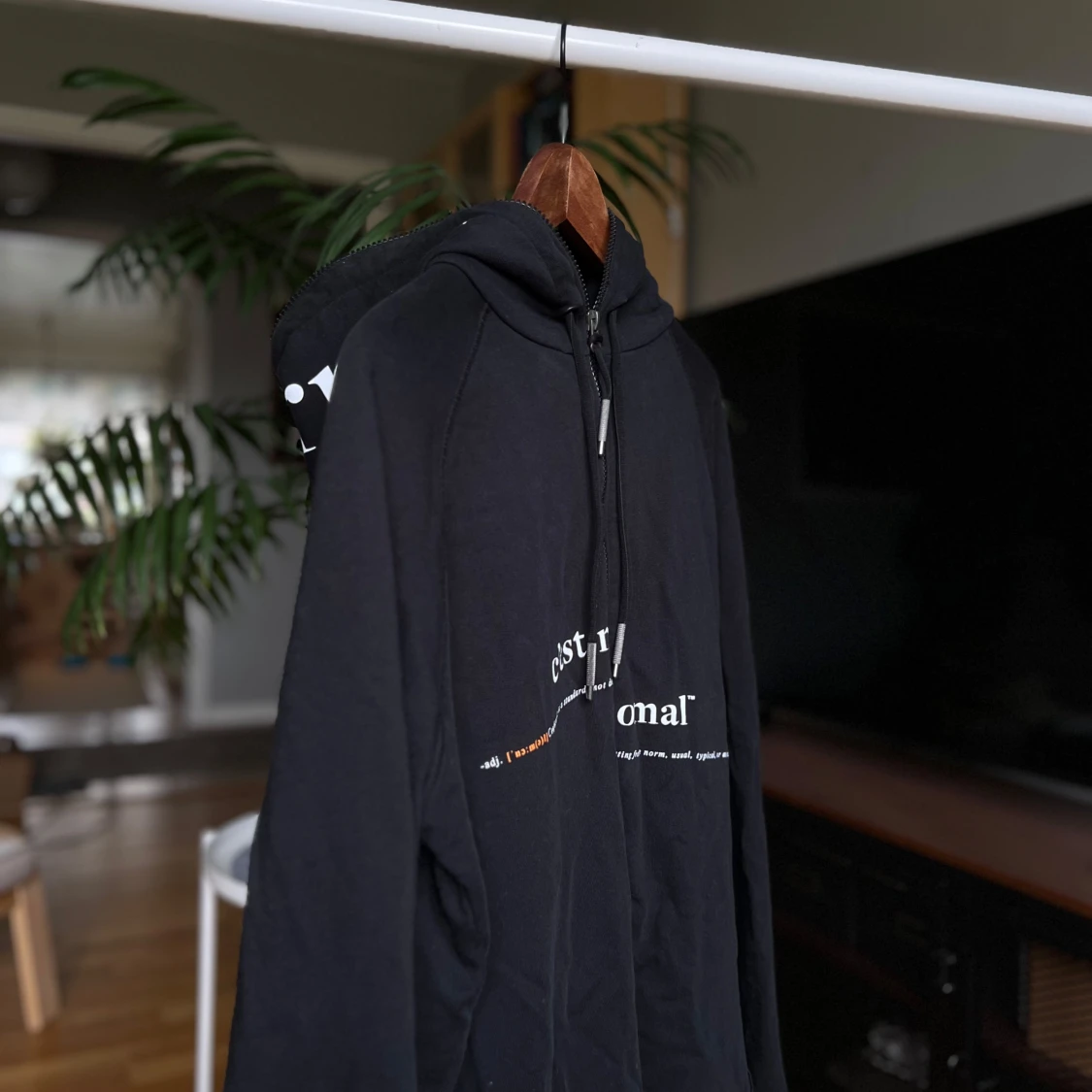 C’est normal zip hoodie