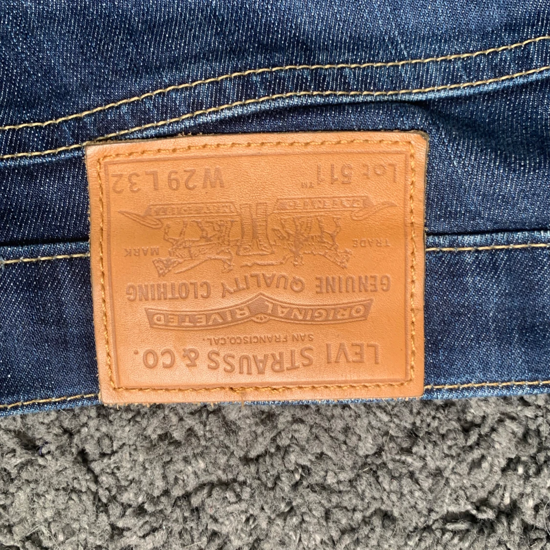 Blå jeans från Levi's - 92