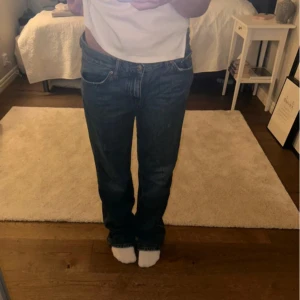 Lie Waist jeans  - Straight low waist från Gina Tricot  Storlek 38 