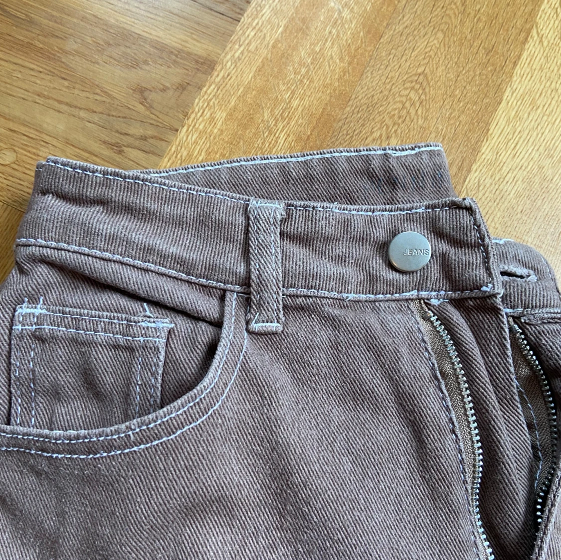 Ljusbruna Jeans - 91