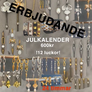 Julkalender  - BARA I 24 timmar. Frakten kostar olika och är spårbar❤️