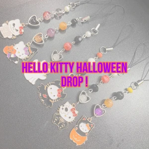 Hello Kitty halloween phonecharm - TRYCK EJ PÄ KÖP NU DIREKT! KONTAKTA FÖRST SÄ ATT JAG GÖR ETT NYTT INLÄGG! Dem kostar 72 kr styck! Handgjorda av mig! Kontakta privat för att fraga vilka som finns kvar! Swish betalningar gär ocksä bra!!