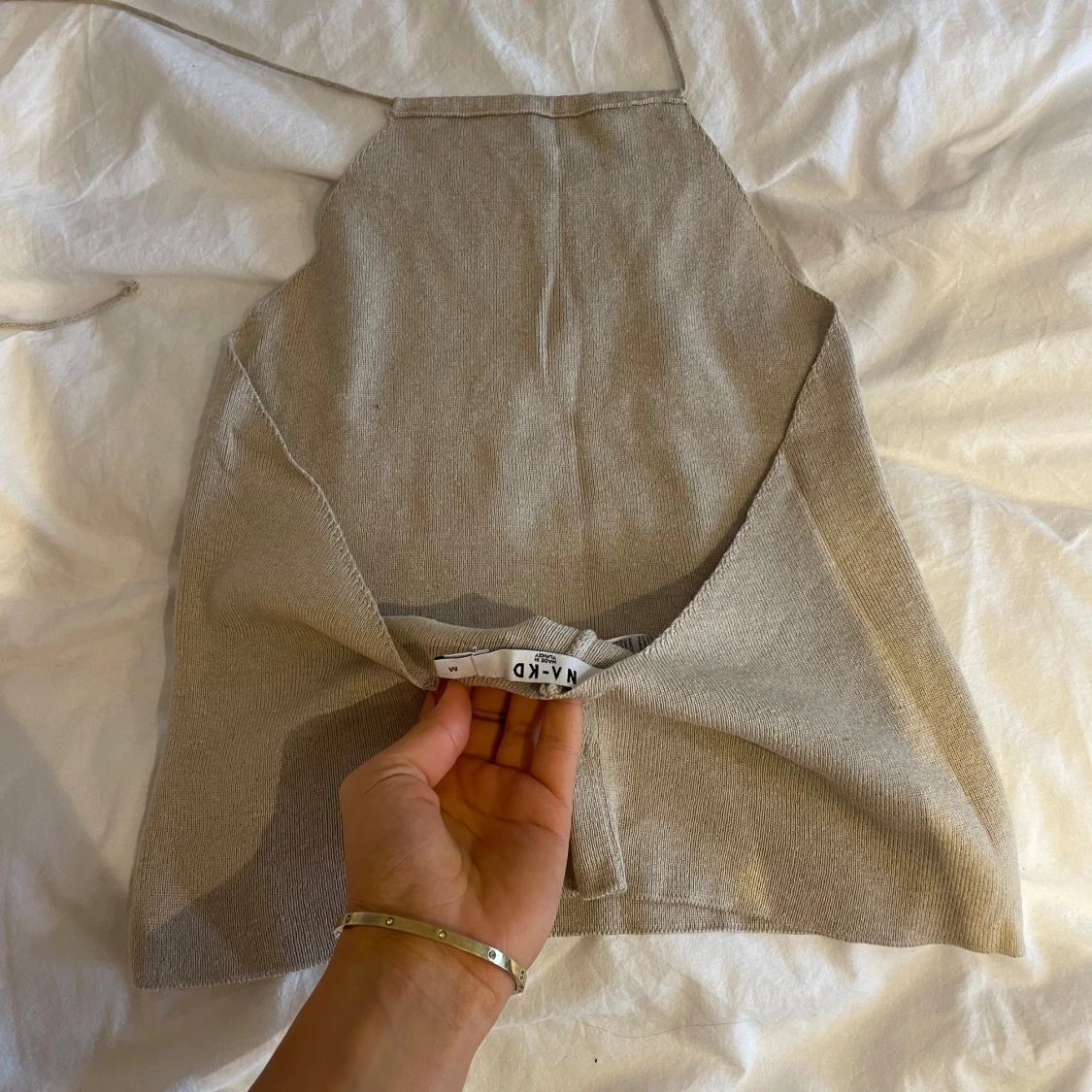 Halterneck topp - 90