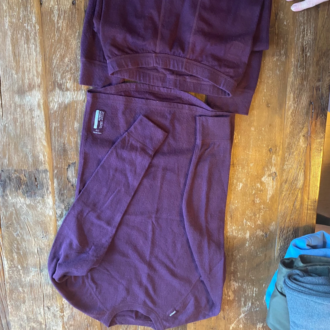 Ullunderställ i marino ull