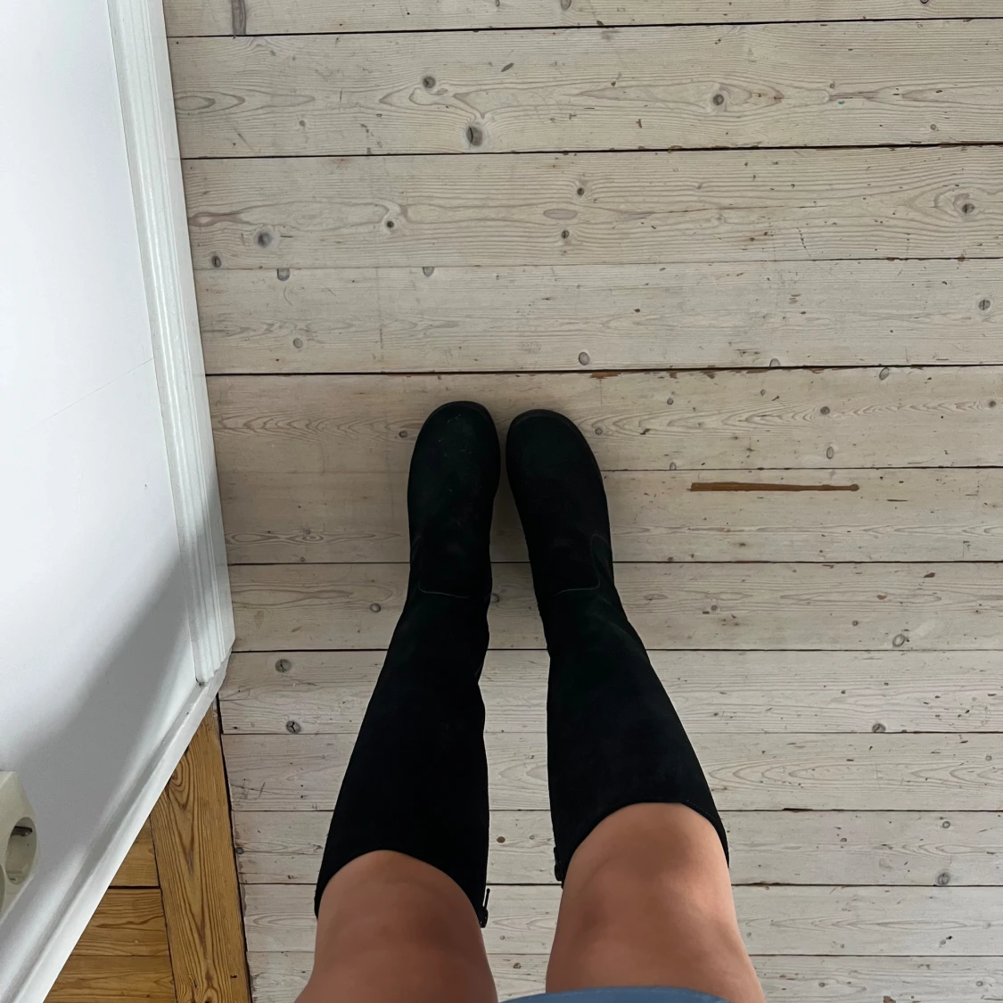 Svarta klackar/boots i storlek 37 - 91