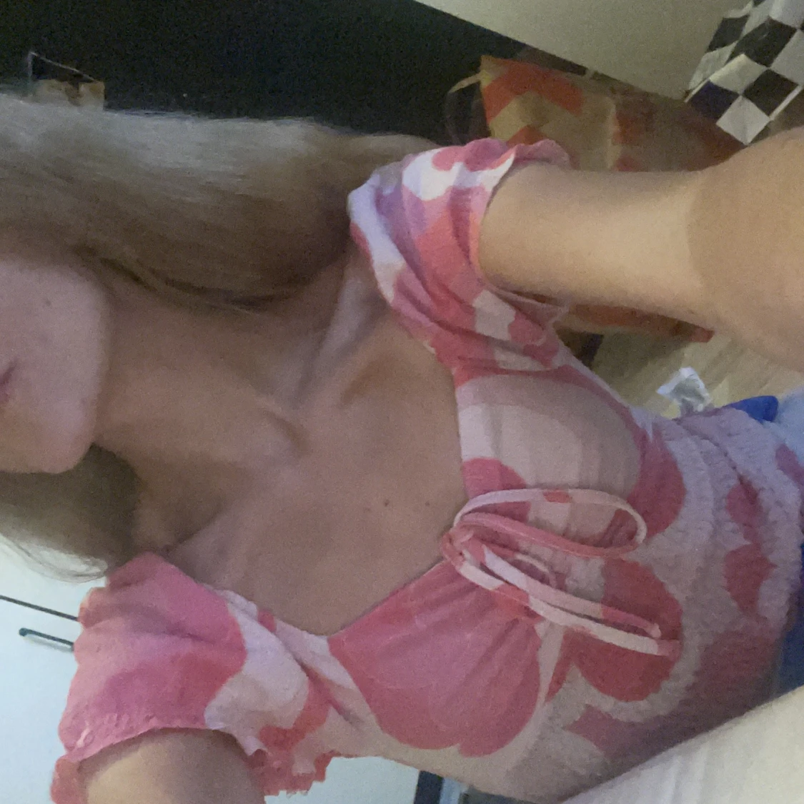 Söt Rosa Topp. - 90