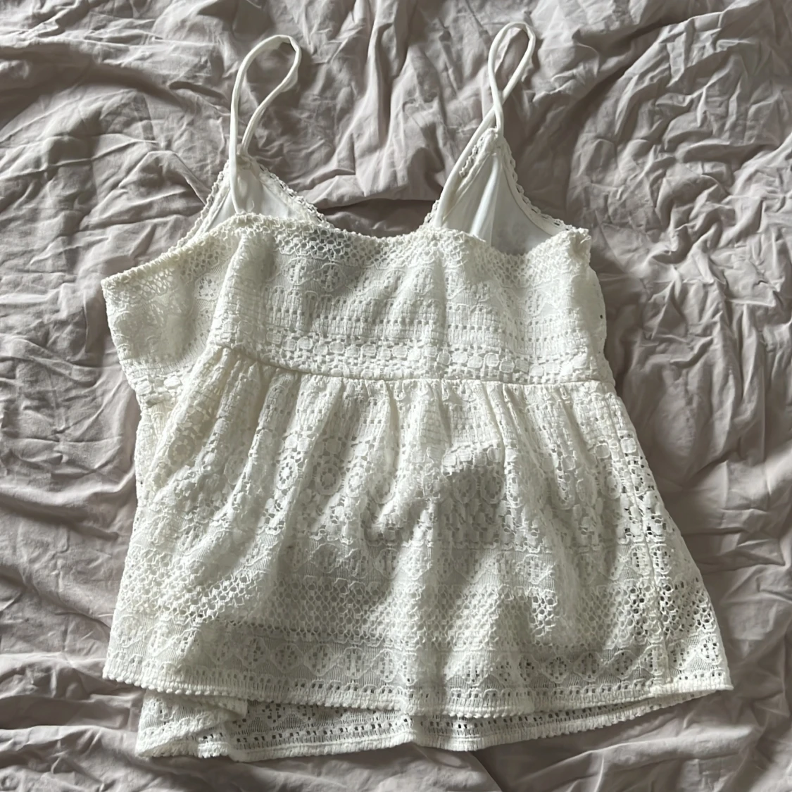 Vitt sommar linne - 90