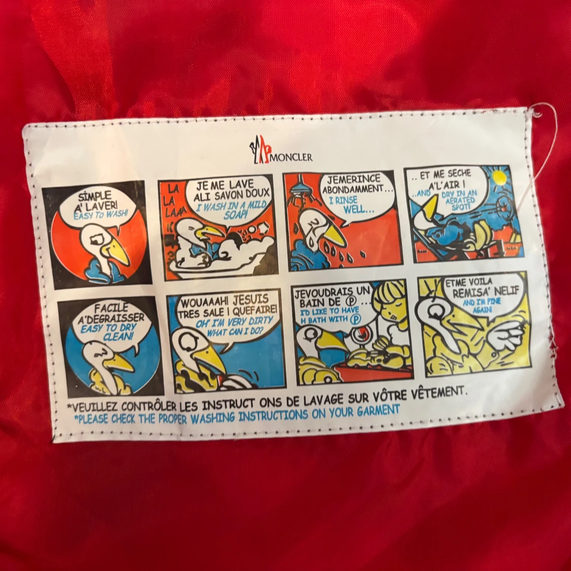 Röd moncler väst - 3