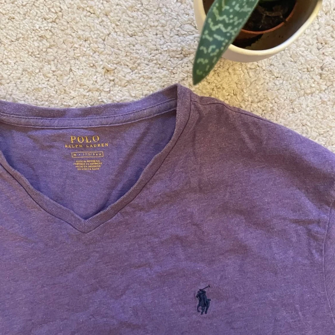 Lila t-shirt från Polo Ralph Lauren - 1