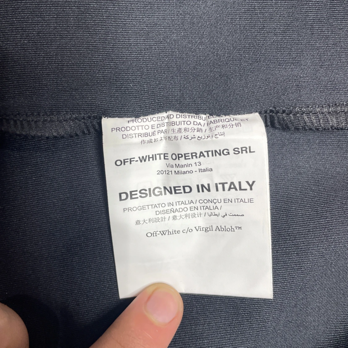 Svart jacka från Off-White - 3