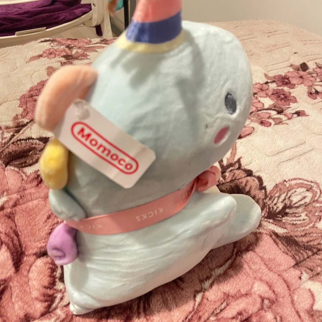 Blå enhörningsmjukisdjur från Momoco - 91